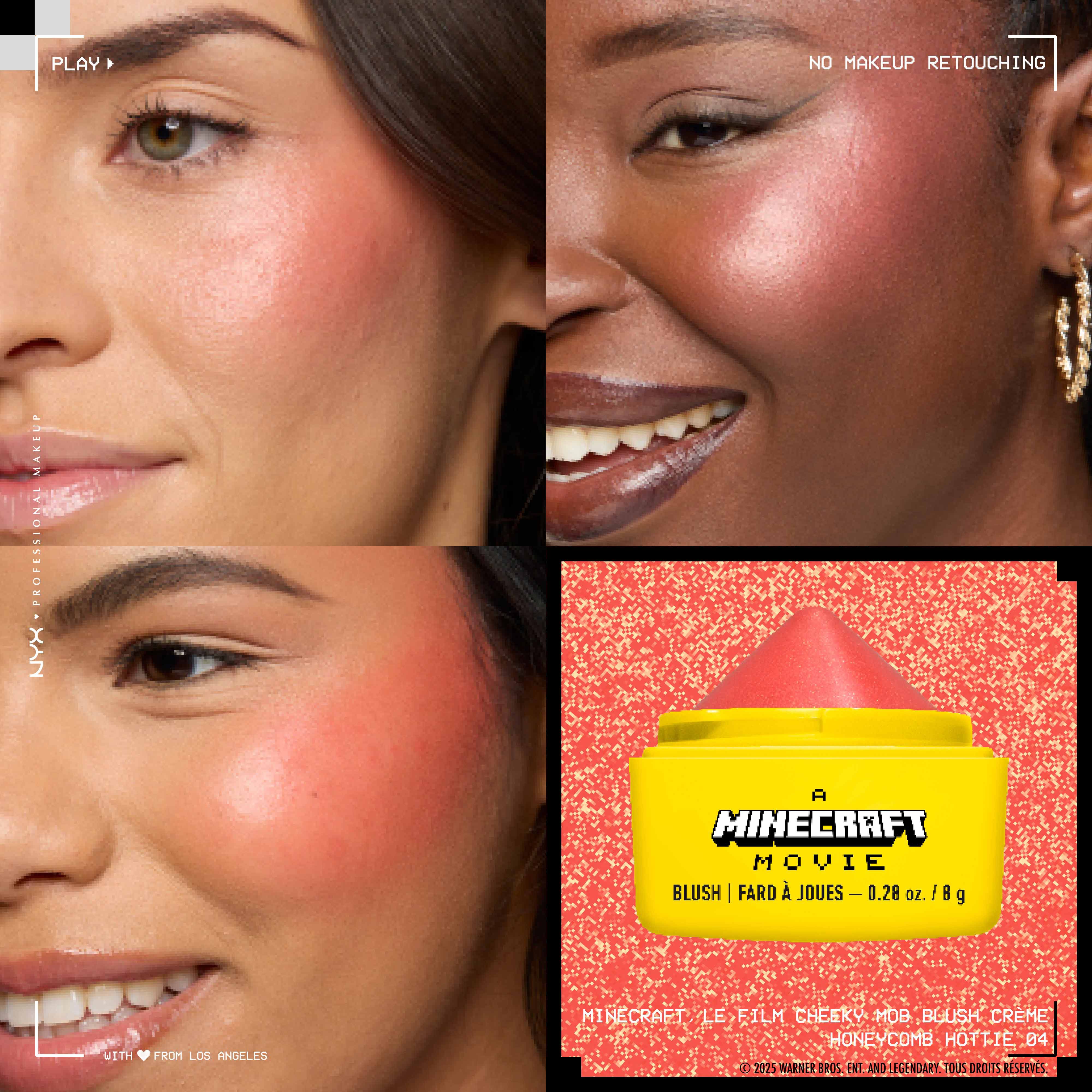 MINECRAFT, LE FILM CHEEKY MOB BLUSH CREME