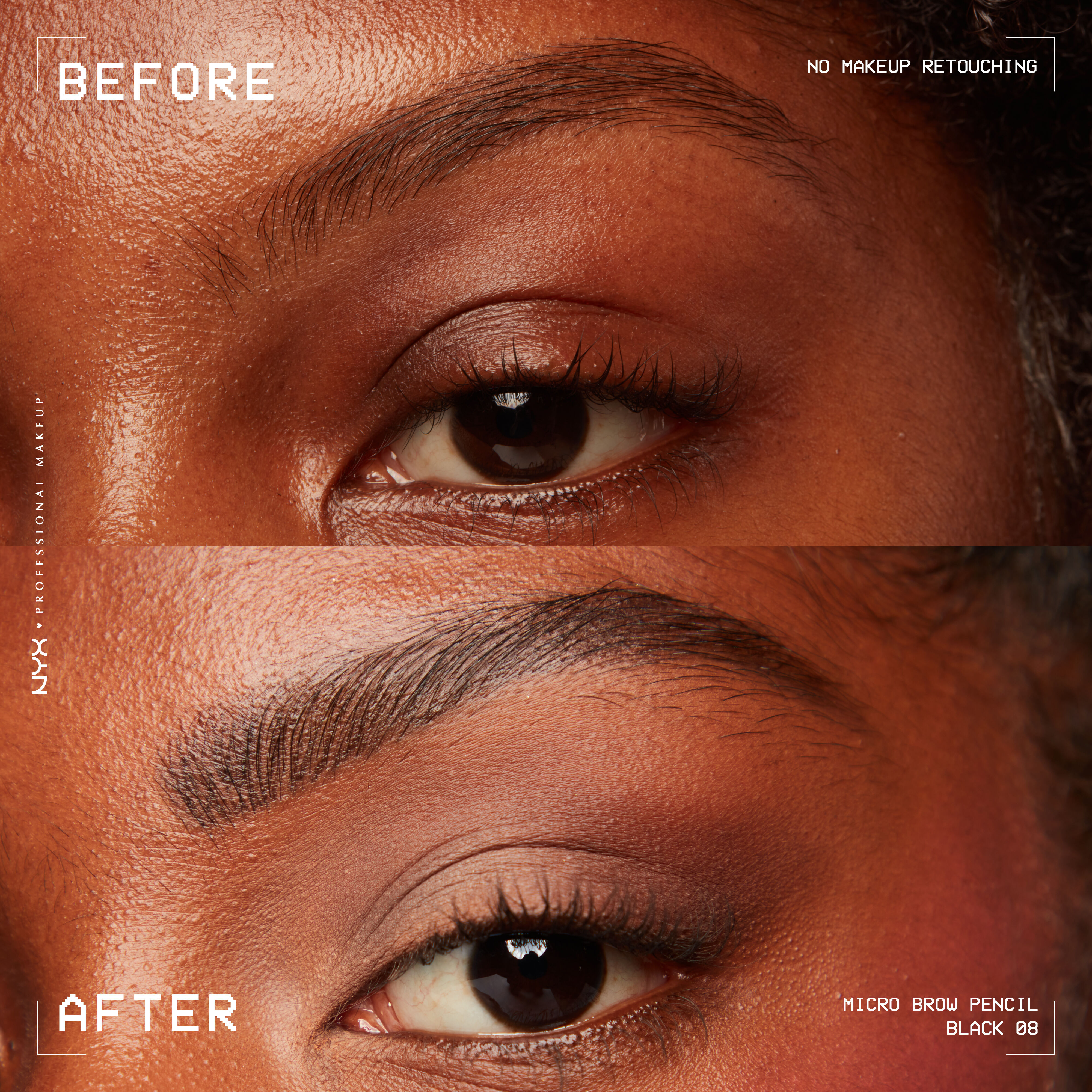 Crayon a Sourcils Double - Embout Micro Brow Pencil