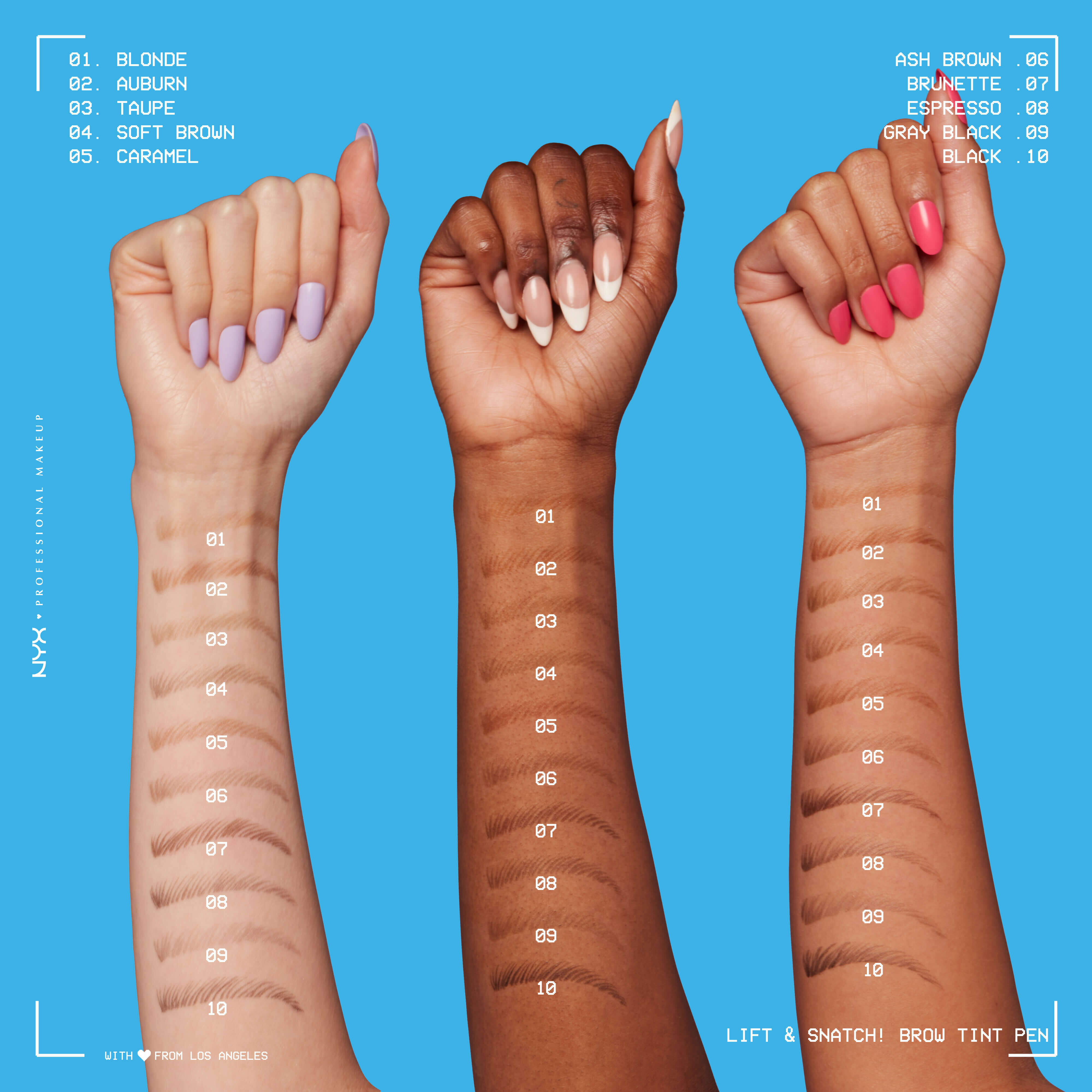 LIFT & SNATCH! STYLO A SOURCILS TEINTE