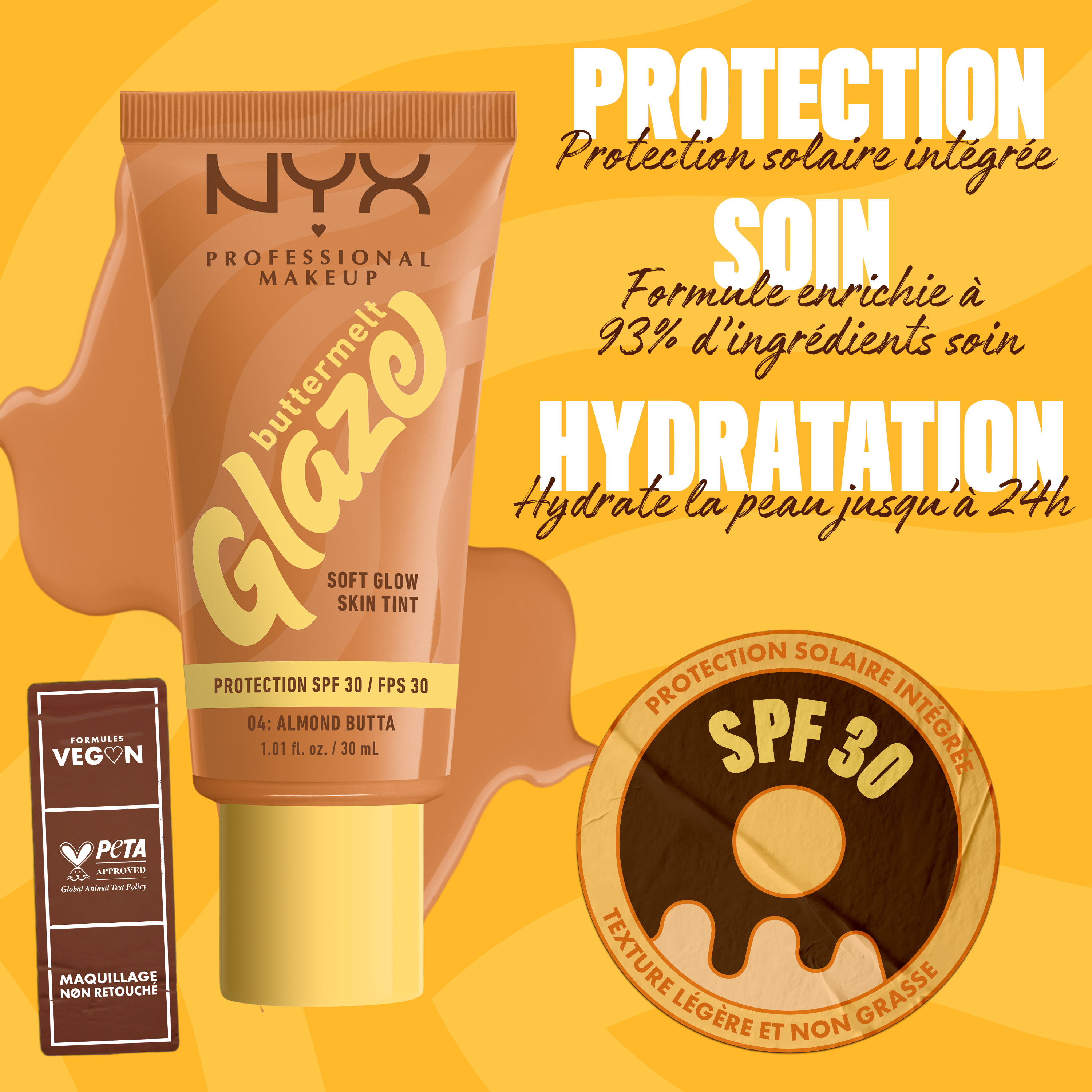 FOND DE TEINT ECLAT BUTTERMELT GLAZE