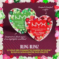 Bling The Halls Palette 2-en-1 Blush & Highlighter