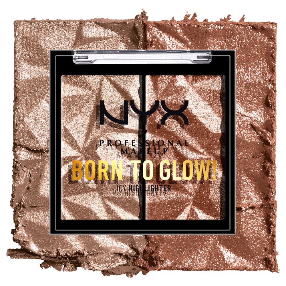 BORN TO GLOW ICY HIGHLIGHTER DUO | NYX PROFESSIONAL MAKEUP