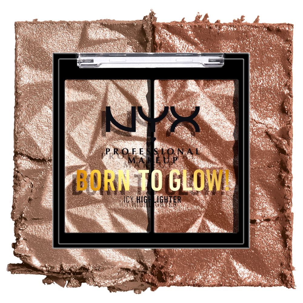 Born To Glow Icy Highlighter Duo