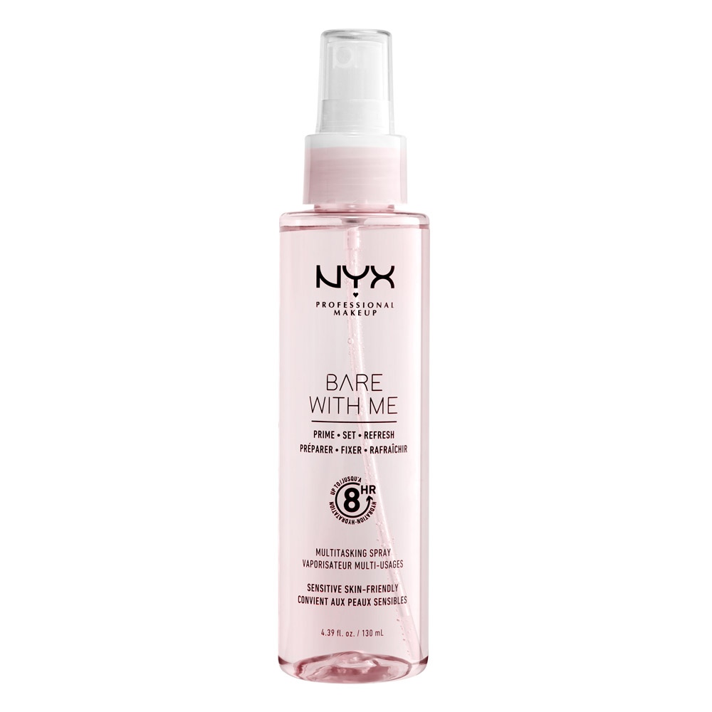 Bare With Me Prépare. Fixe. Rafraîchit. Spray visage multifonction | NYX Professional Makeup