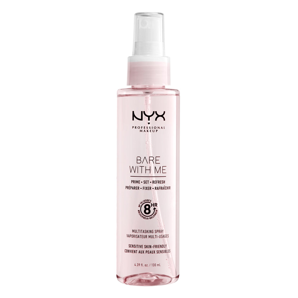 Bare With Me Prépare. Fixe. Rafraîchit. Spray visage multifonction | NYX Professional Makeup